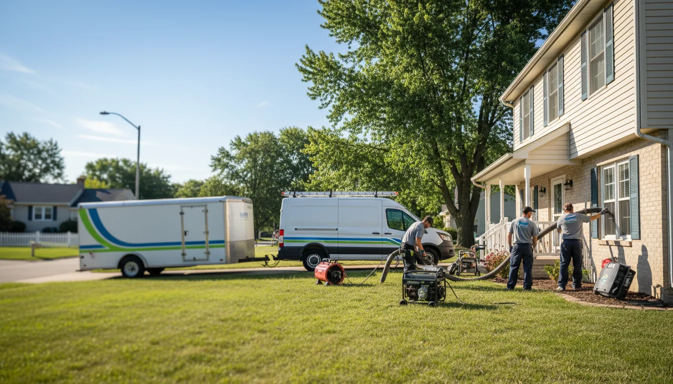 Flooded Basement Restoration And Cleanup With Repair in Crook, CO near me